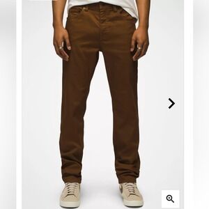 Prana Brown Denim Stretch Outdoor Gorpcore Bridger Jeans 31X34